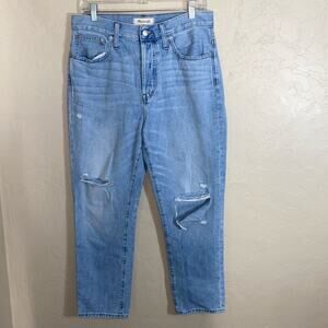 Madewell the perfect vintage crop jeans